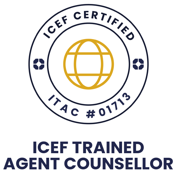 ICEF trained agent counsellor credential